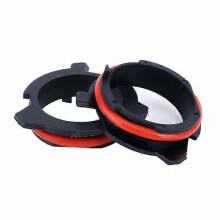 1 paire d'adaptateurs de fixation pour ampoules de phares LED H7 TK-125 pour BMW Série 2/5/Z E39