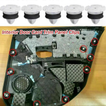 (20 pièces) 20/40 clips de fixation pour panneaux de porte intérieurs Renault Megane 2/3, Samsung Laguna,