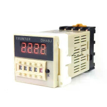 Relais compteur numérique DH48J-8 à 8 broches, entrée de signal de contact AC220V, série DH48J