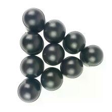 Lot de 10 cache-écrous hexagonaux en plastique noir de 23 mm pour jantes de voiture