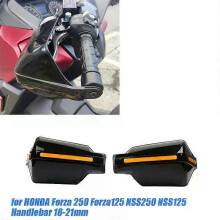 Protège-mains de moto (noir) pour HONDA Forza 250 / 125 NSS250 NSS125, guidon 18-21 mm, protection coupe-vent