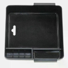 Organisateur de rangement pour accoudoir central de voiture, boîte à gants et plateau de rangement pour