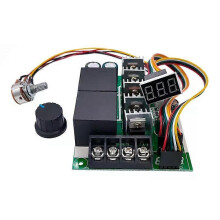 Contrôleur de vitesse PWM pour moteur CC, affichage numérique, module de commande réglable de 0 à 100