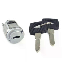 Cylindre de contacteur d'allumage avec clé 1264600604 1264600304 pour Mercedes-Benz W124 C124 W201 190E