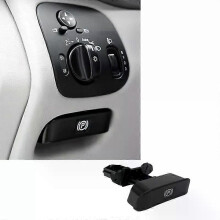 Poignée de déverrouillage du frein à main (BlackA) pour Mercedes-Benz Classe C W203 (2001-2007) et Classe