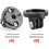Support de fixation pour caméra de vélo, adaptateur pour éclairage avant de vélo, support de caméra, 1