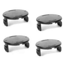 4 capuchons de bobine de rechange pour débroussailleuse compatibles avec Parkside PRTA 20Li C3 LIDL