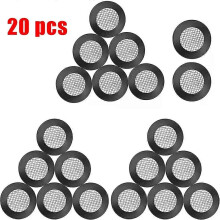 Lot de 20 joints d'étanchéité en acier inoxydable, forme en O, 40 mesh, 1/2 pouce, pour robinet de douche.