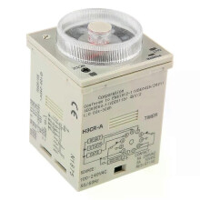 Relais temporisé H3CRA 05S300H à commande par bouton, 11 broches, 220 V CA
