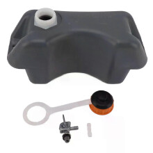 Réservoir de carburant pour tondeuse à gazon en plastique haute résistance, facile à utiliser, compatible