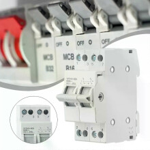 1 pièce - Nouveau disjoncteur de transfert 2P 40A 8KA AC400 à double alimentation, outil manuel pour