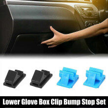 4 clips bleus et butées pour Holden Commodore VY VZ WK WL, clips de charnière de boîte à gants, pièces