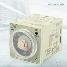 Relais temporisé H3CRA8 12S300H à commande par bouton, 8 broches, 220 V CA