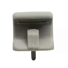 Clip de fixation pour pare-soleil de HYUNDAI I20 GETZ 2008-2015, support en ABS gris, pour une fixation