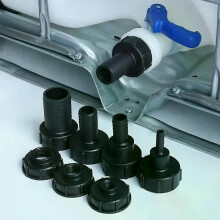 Adaptateur pour réservoir IBC, connecteur de sortie de réservoir d'eau, outil de raccordement pour raccords