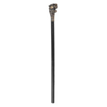 (Comme illustré) Canne-sceptre tête de lion argentée, accessoire de cosplay pour Halloween