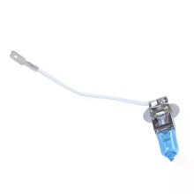 Lot de 2 ampoules halogènes H3 super blanches 12 V CC 55 W pour feux antibrouillard de voiture