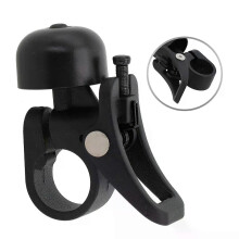 Sonnette noire en acier inoxydable 6x4x3cm pour trottinettes électriques Xiaomi 1S/PRO et M365 - Accessoires