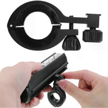 Support de lampe de vélo en alliage d'aluminium, base légère, support de fixation portable, accessoires