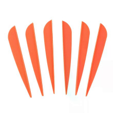 Empennage de flèches en plastique de 10 cm (4 pouces) pour flèches de tir à l'arc DIY, paquet de 50