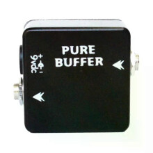 Pédale d'effet guitare Pure Buffer MOSKY, compacte et portable. Élimine la capacité du câble et améliore
