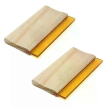 2 raclettes de 20 cm (8 pouces) pour presse à sérigraphie, raclettes à encre simple dureté 70 Shore