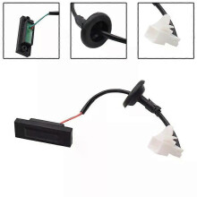 1x Interrupteur de déverrouillage du hayon pour Hyundai i10 2013- 81260-B4000 ABS Noir Poignée d'ouverture
