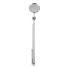 Miroir d'inspection télescopique 360 pour voiture (30 x 600 mm) - Outils de mécanicien avec poignée