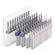 Lot de 10 forets pour circuits imprimés (11-30 mm), fraise à graver en forme de maïs, 3175 mm, en acier