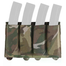 Porte-chargeur élastique long pour mitraillette MP5/MP7, à ouverture rapide, compatible avec gilets