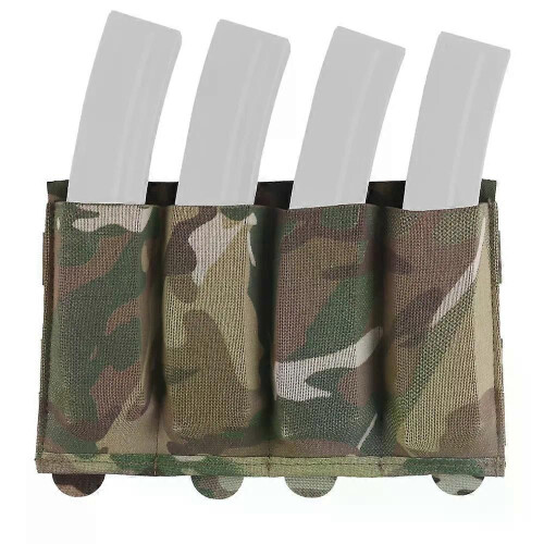 Porte-chargeur élastique long pour mitraillette MP5/MP7, à ouverture rapide, compatible avec gilets