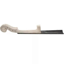 Kit de violon à monter soi-même : manche en érable 4/4, touche en ébène et volute sculptée à la main.