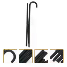 (100 x 1,8 cm) Canne de magicien en forme de béquille, accessoire de fête, baguette magique, bâton de