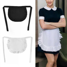 Tablier de cuisine pour femme, idéal pour les fêtes et les déguisements de cosplay. Tablier de soubrette