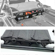 Sac de rangement pour kayak en nylon et filet, sac de rangement pour siège de kayak en aluminium, ensemble