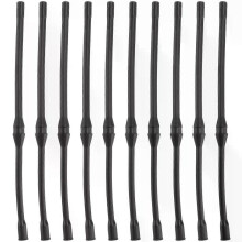 Lot de 10 tuyaux d'essence noirs pour tronçonneuse chinoise 4500 5200 45cc 52cc 58cc MT-9999 - Tuyaux