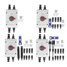 Interrupteur isolant photovoltaïque CC 1500 V CC 32 A, étanche IP66, pour camping-car à énergie solaire