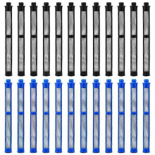 (Bleu/Noir, lot de 12) Filtres pour pistolet à peinture sans air 287033 et 287032 pour Contractor II