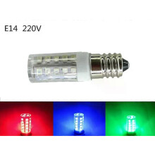Ampoule LED rouge E14 220 V en céramique, ampoule LED bleue E14 220 V en céramique, ampoule LED verte