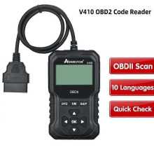 Nouveau scanner OBD2 V410 original, lecteur de codes OBD et outil de diagnostic professionnel pour moteurs