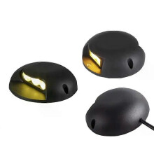 Lampe LED enterrée étanche IP67 2W 3W 6W pour jardin, allée, sol, cour, aménagement paysager, alimentation