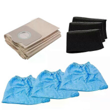 1 jeu de sac à poussière avec filtre pour aspirateur eau et poussière Einhell TC-VC 1800, TC-VC 1820,