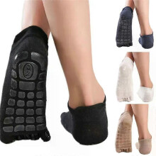Chaussettes d'hiver épaisses à cinq doigts pour hommes, chaudes, antidérapantes, pour le fitness et