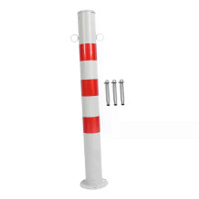 Borne de protection de 75 cm de hauteur, barrière de stationnement professionnelle pour trottoirs, parkings