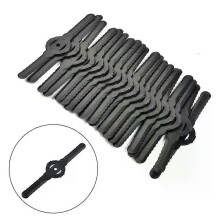 Lot de 20 lames de coupe en plastique pour débroussailleuse électrique sans fil, accessoires pour tondeuse