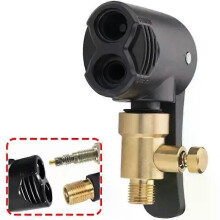 Valve de pneu de voiture, embout de dégonflage, pince, gonfleur de moto, adaptateur de filetage pour