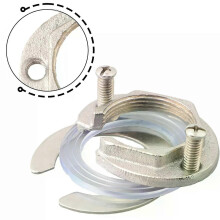 Kit d'accessoires pour robinet de cuisine en laiton : écrou anti-desserrage, capuchon, circlip, rondelle,