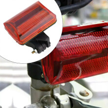 Feu arrière de vélo à 5 LED, alimenté par batterie 6V-48V, installation facile, étanche IPX4, en plastique