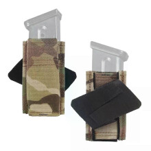 Étui universel pour chargeur simple 9 mm compatible GLOCK, SIG, HK, USP et airsoft. Sacoche de ceinture