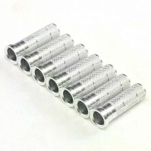 Lot de 50 inserts en aluminium de haute qualité, compatibles avec les flèches en carbone et fibre de